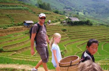 Sapa Trekking Tour 4 days with Thac Ba Lake