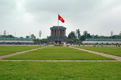 Ba Dinh Square- Ho Chi Minh Mausoleum