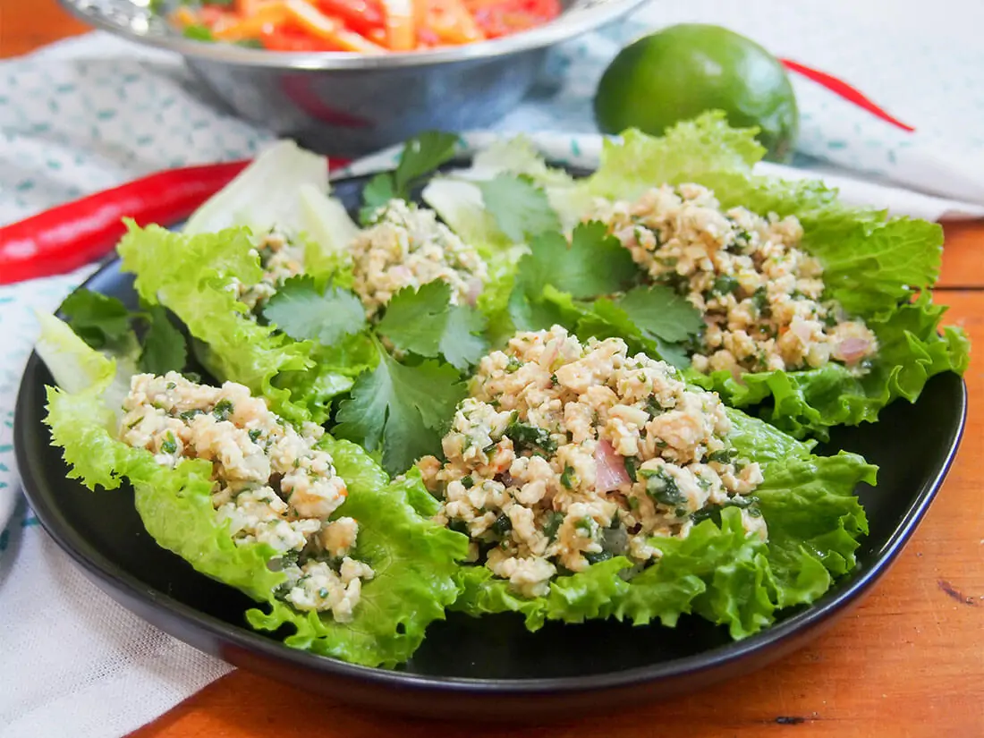 laos chicken salad