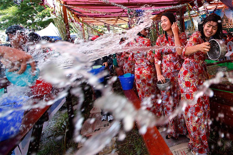 Thingyan Water Festival Myanmar holidays