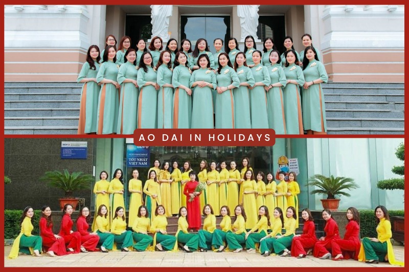 Vietnamese traditional dresses (Ao Dai) - symbol of Vietnamese culture -  Viet Nam National Authority of Tourism