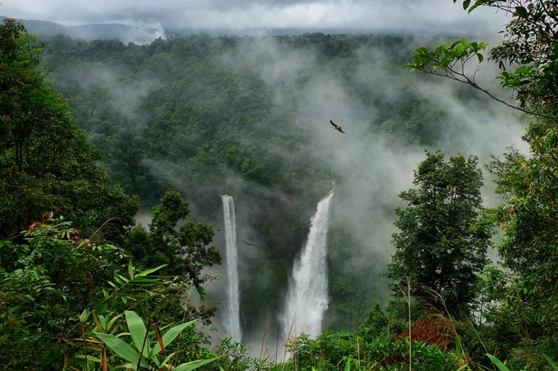 Travel to Laos - Tad Fane Water Falls