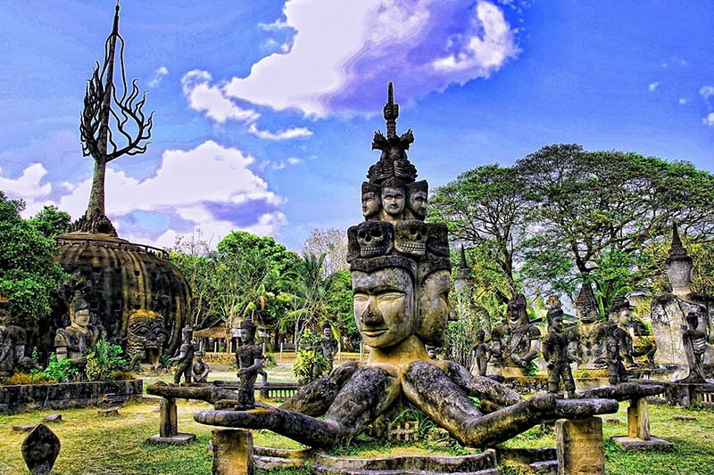 Laos Tours Packages - The Buddha Park