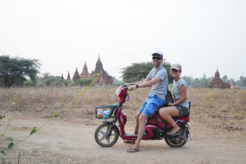 Cycling in Myanmar