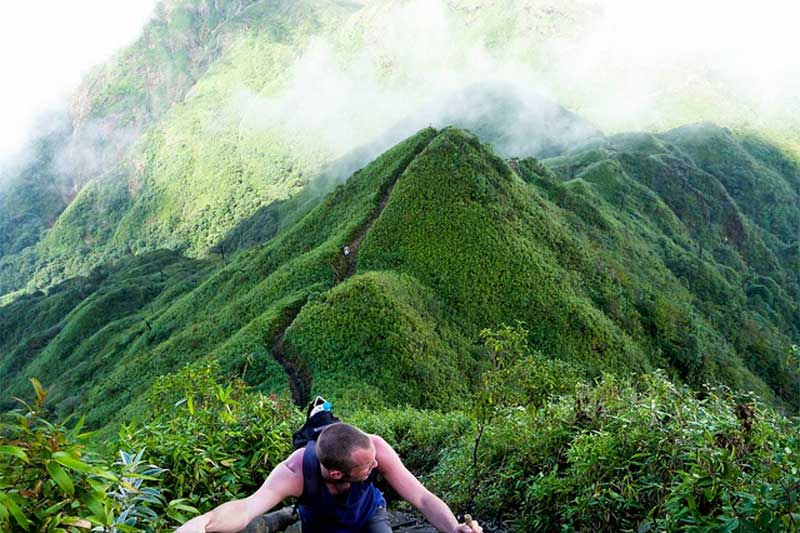 Trekking in Fansipan, Vietnam