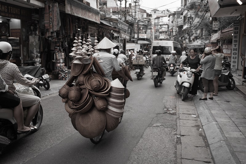 Hanoi Old Quarter,, Vietnam 