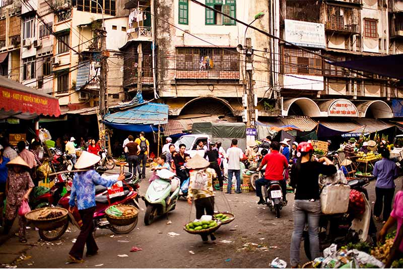 Dong Xuan Market- Hanoi