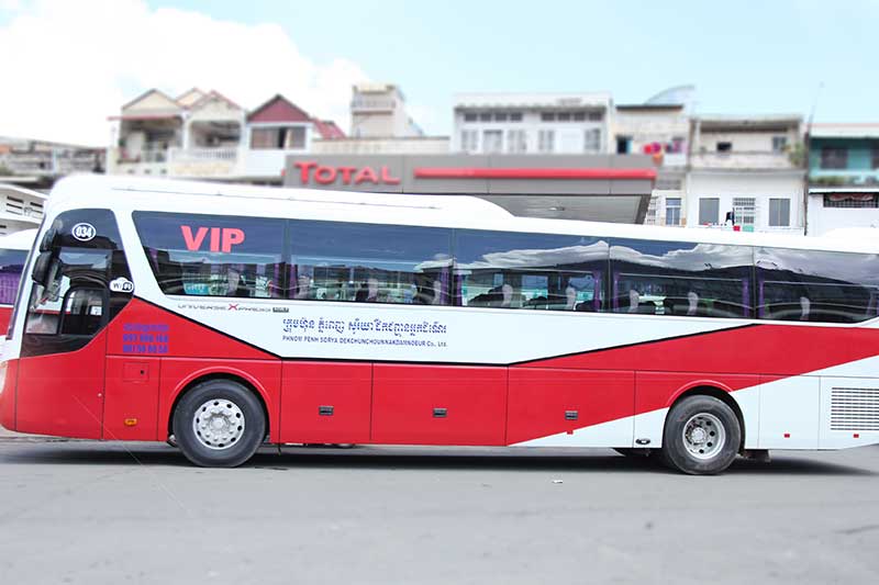 Shutter bus in Cambodia Shutter bus in Cambodia