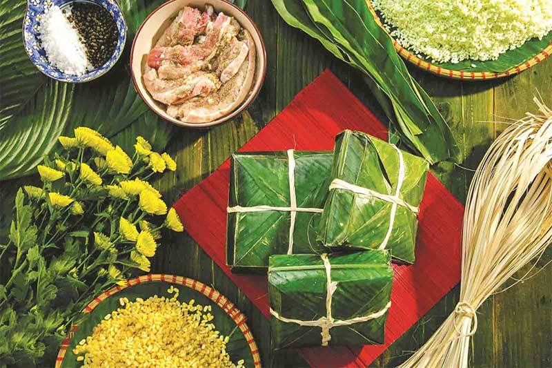 Chung Cake in Vietnam Chung Cake in Vietnam