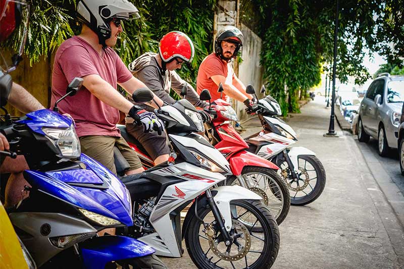 Motorbike in HCM City, Vietnam Motorbike in HCM City, Vietnam