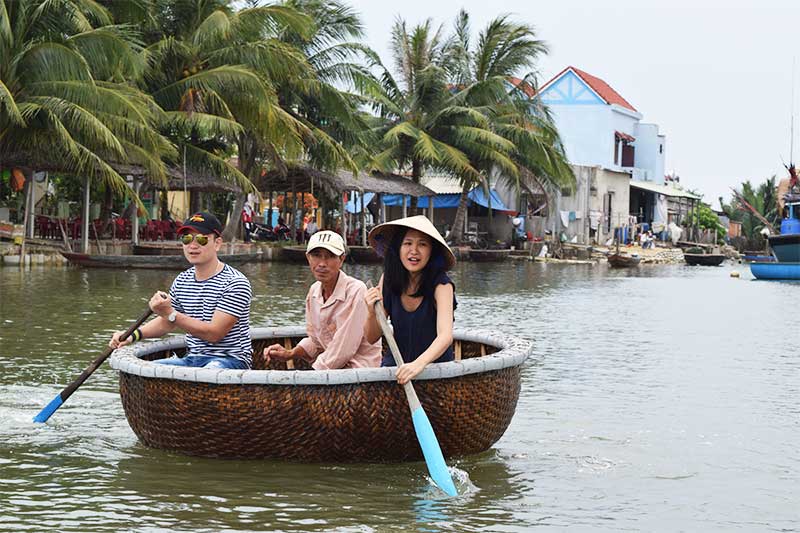 Bamboo Boat, Hoi An Bamboo Boat
