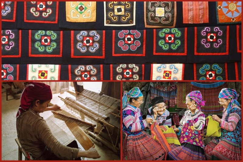 brocade20making20process20in20northwest20vietnam Brocade making process in Northwest Vietnam
