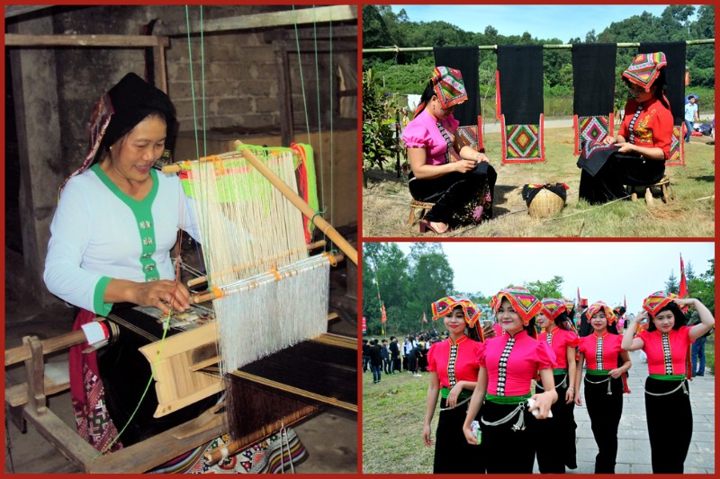 brocade20of20thai20people20in20northwest20vietnam Brocade of Thai people in Northwest Vietnam