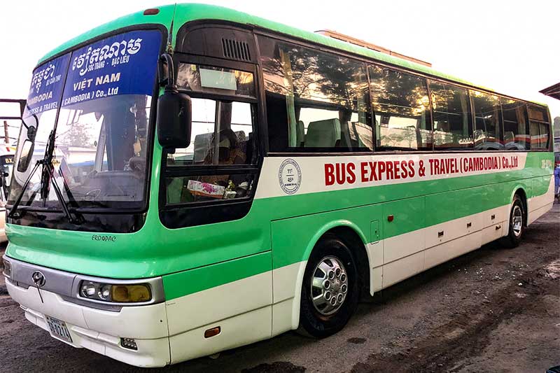 National Bus in Cambodia National Bus in Cambodia