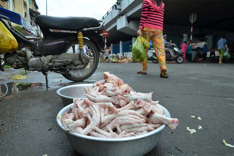 Strange meat, Vietnam Strange meat
