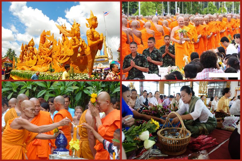 khao20phansa20buddhist20festival20in20thailand Khao Phansa Buddhist Festival in Thailand