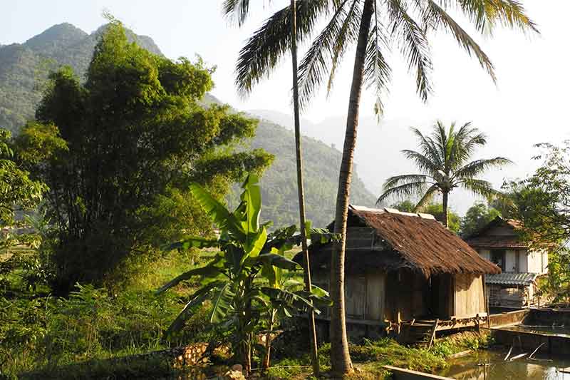 Mai Chau stilt house, Hoa Binh Mai Chau stilt house