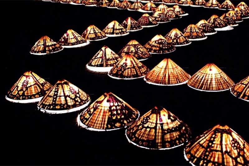 Conical-shaped hat in Hue, Vietnam Conical-shaped hat in Hue, Vietnam