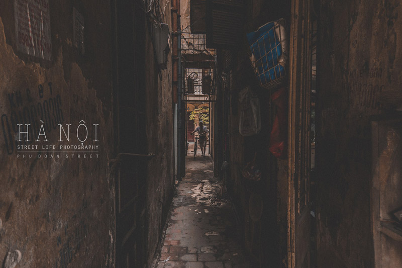 A small alley in Hanoi Old Quarter A small alley in Hanoi Old Quarter Vietnam Private Trips