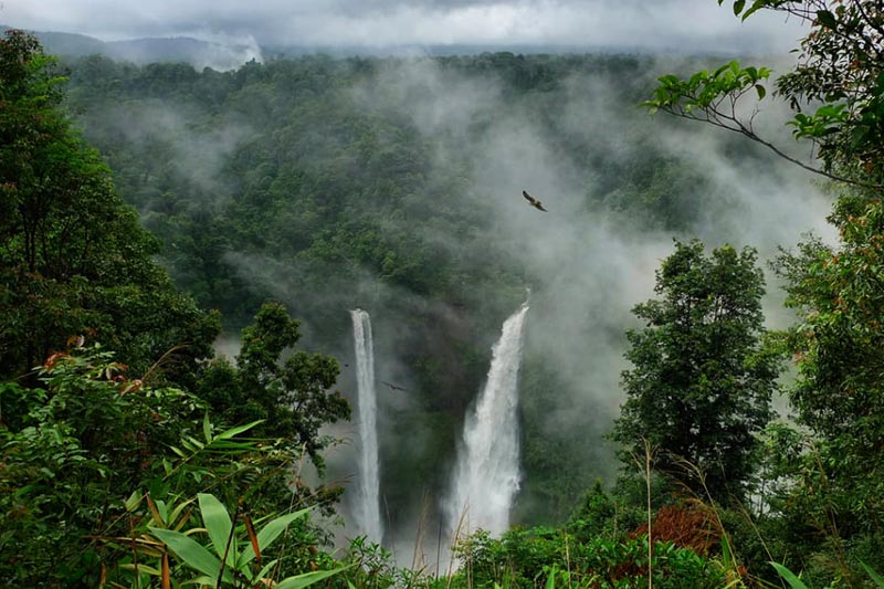 Travel to Laos - Tad Fane Water Falls