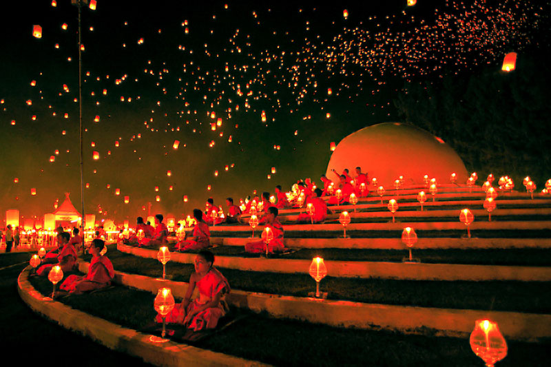 Yee Peng Festival, ChiangMai Thailand Yee Peng Festival, ChiangMai Thailand