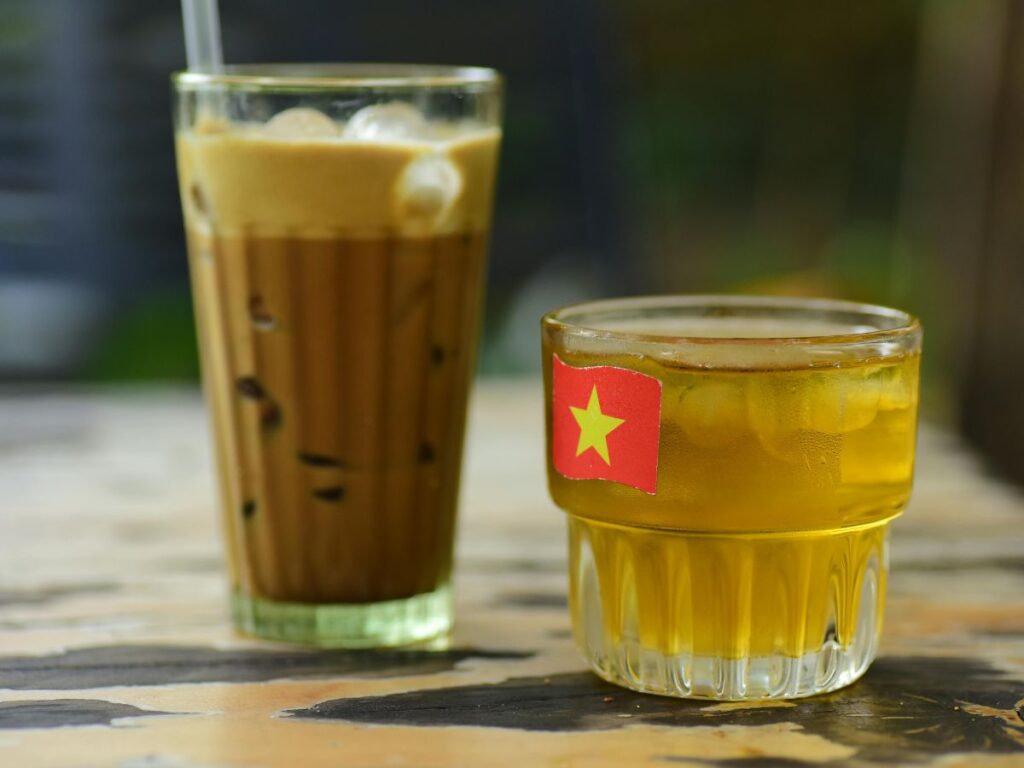 Ca Phe Trung (egg coffee)
